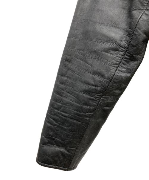 DAMMTRAX（ダムトラックス）DAMMTRAX (ダムトラックス) ライダースジャケット ブラック サイズ:Mの古着・服飾アイテム