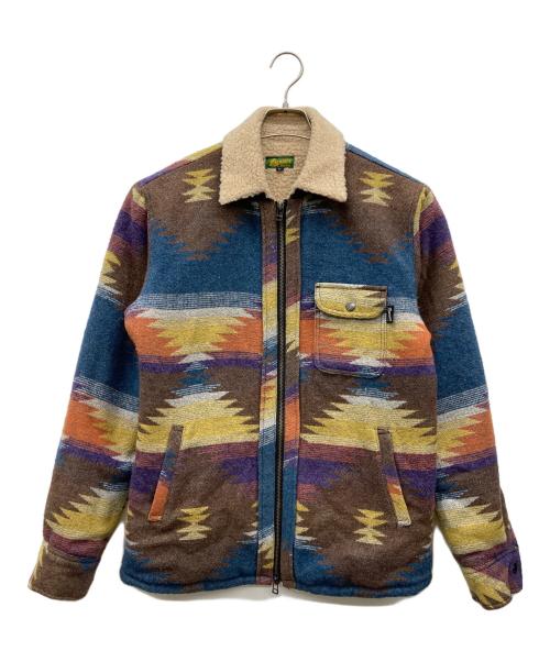 Danner（ダナー）Danner (ダナー) ネイティブ柄ジャケット ブラウン サイズ:Lの古着・服飾アイテム