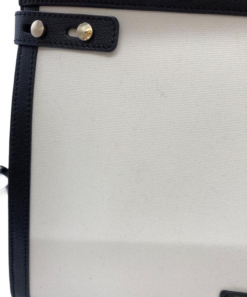 FURLA（フルラ）FURLA (フルラ) ツートーントートバッグ ホワイトの古着・服飾アイテム