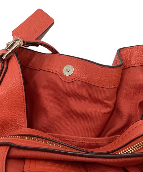 COACH（コーチ）COACH (コーチ) トートバッグ オレンジの古着・服飾アイテム
