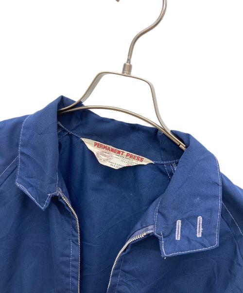 PERMANENT PRESS（パーマネントプレス）PERMANENT PRESS (パーマネントプレス) スイングトップ ブルー サイズ:Ｍの古着・服飾アイテム
