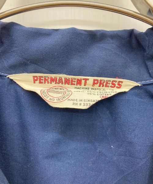 PERMANENT PRESS（パーマネントプレス）PERMANENT PRESS (パーマネントプレス) スイングトップ ブルー サイズ:Ｍの古着・服飾アイテム