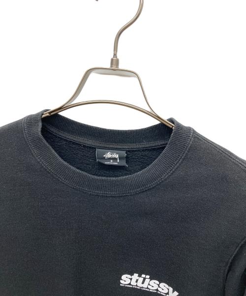 stussy（ステューシー）stussy (ステューシー) スウェット ブラック サイズ:Sの古着・服飾アイテム