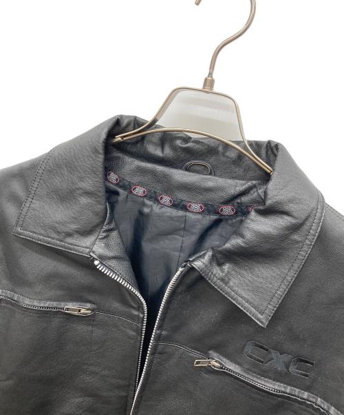 CROSS COLOURS（クロスカラーズ）CROSS COLOURS (クロスカラーズ) レザージャケット ブラック サイズ:不明の古着・服飾アイテム