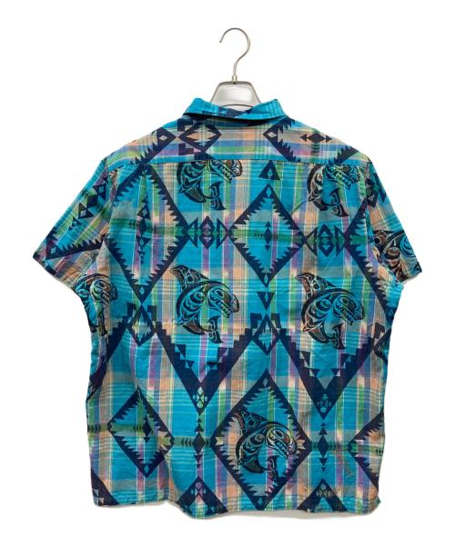 POLO RALPH LAUREN（ポロ・ラルフローレン）POLO RALPH LAUREN (ポロ・ラルフローレン) オープンカラーシャツ スカイブルー サイズ:XLの古着・服飾アイテム