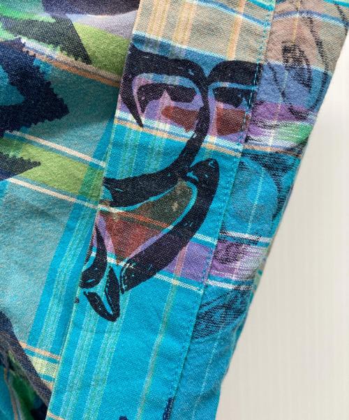 POLO RALPH LAUREN（ポロ・ラルフローレン）POLO RALPH LAUREN (ポロ・ラルフローレン) オープンカラーシャツ スカイブルー サイズ:XLの古着・服飾アイテム