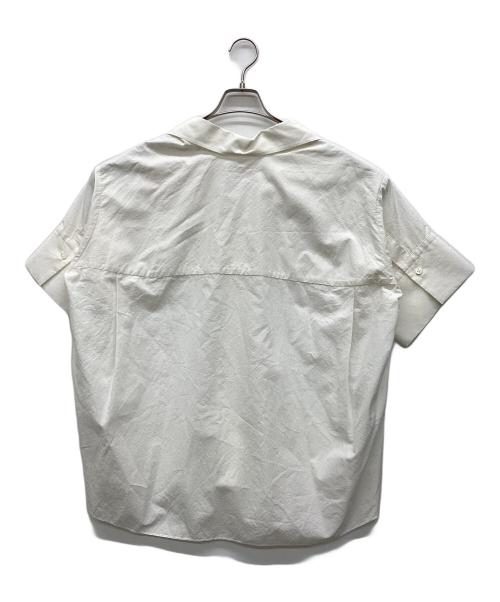 RIAM PLAGE（リアム プラージュ）RIAM PLAGE (リアム プラージュ) バルーンハーフスリーブシャツ ホワイト サイズ:表記無しの古着・服飾アイテム