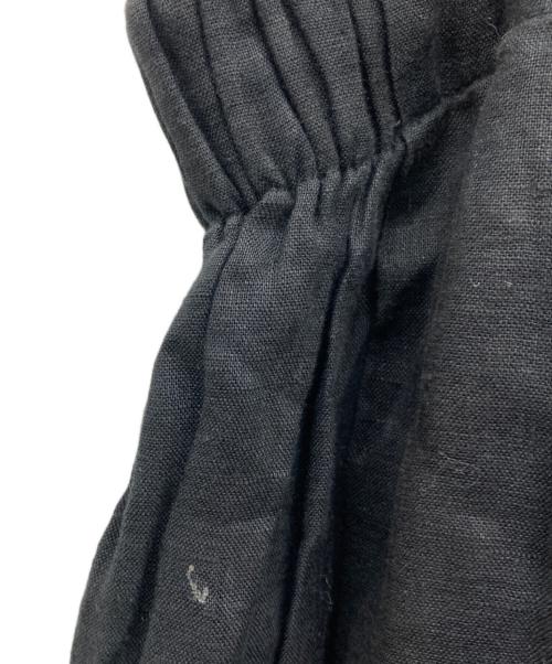 TODAYFUL（トゥデイフル）TODAYFUL (トゥデイフル) Linen Wide Salopette ブラック サイズ:38の古着・服飾アイテム