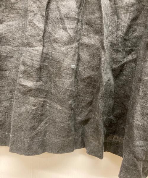 TODAYFUL（トゥデイフル）TODAYFUL (トゥデイフル) Linen Wide Salopette ブラック サイズ:38の古着・服飾アイテム