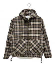 YESEYESEE（イエスアイシー）の古着「チェックジャケット」｜ブラウン