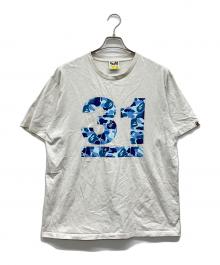 A BATHING APE（アベイシングエイプ）の古着「両面プリントTシャツ」｜ホワイト
