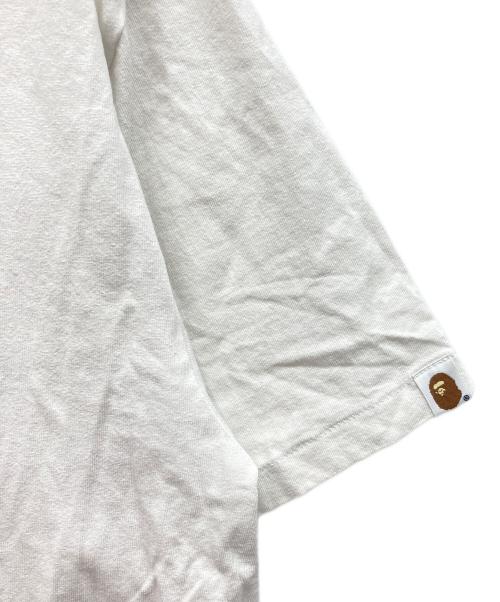 A BATHING APE（アベイシングエイプ）A BATHING APE (アベイシングエイプ) 両面プリントTシャツ ホワイト サイズ:XLの古着・服飾アイテム