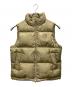 A BATHING APE（ア ベイシング エイプ）の古着「カモダウンベスト」｜ベージュ