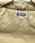 中古・古着 A BATHING APE (ア ベイシング エイプ) カモダウンベスト ベージュ サイズ:L：18000円
