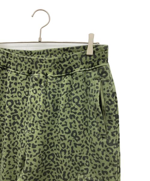 THE BLACK EYE PATCH（ブラックアイパッチ）THE BLACK EYE PATCH (ブラックアイパッチ) レオパスウェットカーゴパンツ グリーン サイズ:XLの古着・服飾アイテム