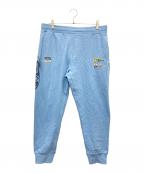 EVISUエヴィス）の古着「だるまプリントスウェットパンツ」｜スカイブルー