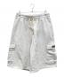 A BATHING APE（ア ベイシング エイプ）の古着「ハーフカーゴパンツ」｜グレー