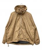 A BATHING APEア ベイシング エイプ）の古着「SPORT MONOGRAM LIGHTWEIGHT HOODIE JACKET」｜ブラウン