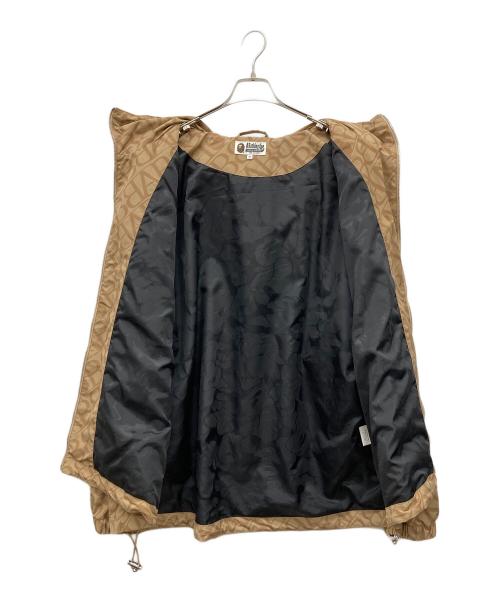 A BATHING APE（ア ベイシング エイプ）A BATHING APE (ア ベイシング エイプ) SPORT MONOGRAM LIGHTWEIGHT HOODIE JACKET ブラウン サイズ:XLの古着・服飾アイテム