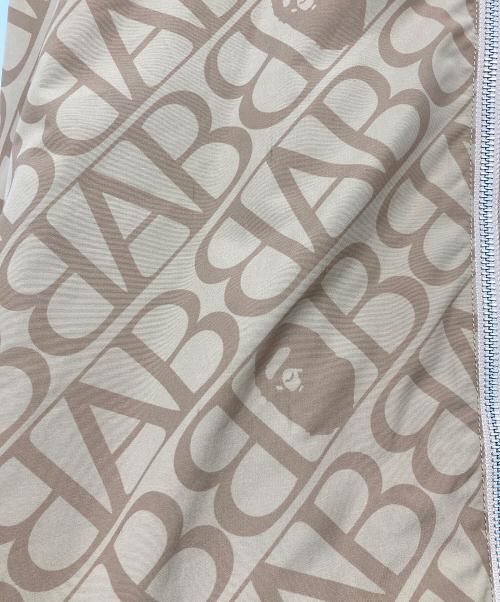 A BATHING APE（ア ベイシング エイプ）A BATHING APE (ア ベイシング エイプ) SPORT MONOGRAM LIGHTWEIGHT HOODIE JACKET ブラウン サイズ:XLの古着・服飾アイテム