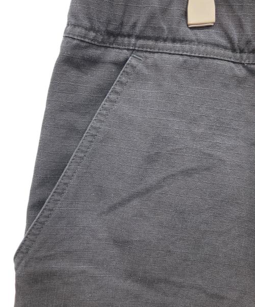 THE BLACK EYE PATCH（ブラックアイパッチ）THE BLACK EYE PATCH (ブラックアイパッチ) リップストップハーフパンツ ブラック サイズ:XLの古着・服飾アイテム
