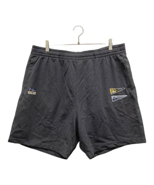 EVISU（エヴィス）EVISU (エヴィス) ハーフパンツ ブラック サイズ:XLの古着・服飾アイテム