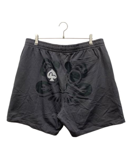 EVISU（エヴィス）EVISU (エヴィス) ハーフパンツ ブラック サイズ:XLの古着・服飾アイテム
