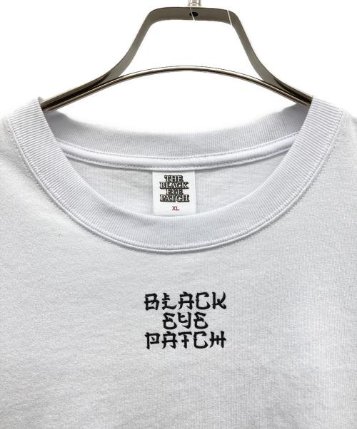 THE BLACK EYE PATCH（ブラックアイパッチ）THE BLACK EYE PATCH (ブラックアイパッチ) ロングスリーブカットソー ホワイト サイズ:XLの古着・服飾アイテム