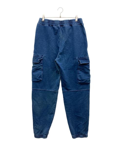 A BATHING APE（ア ベイシング エイプ）A BATHING APE (ア ベイシング エイプ) スウェットカーゴパンツ インディゴ サイズ:XLの古着・服飾アイテム