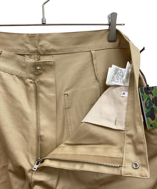 A BATHING APE（アベイシングエイプ）A BATHING APE (アベイシングエイプ) バギーハーフパンツ ベージュ サイズ:XLの古着・服飾アイテム