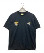 A BATHING APEアベイシングエイプ）の古着「両面プリントTシャツ 寅福」｜ブラック
