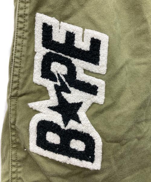 A BATHING APE（アベイシングエイプ）A BATHING APE (アベイシングエイプ) ショートパンツ オリーブ サイズ:XLの古着・服飾アイテム