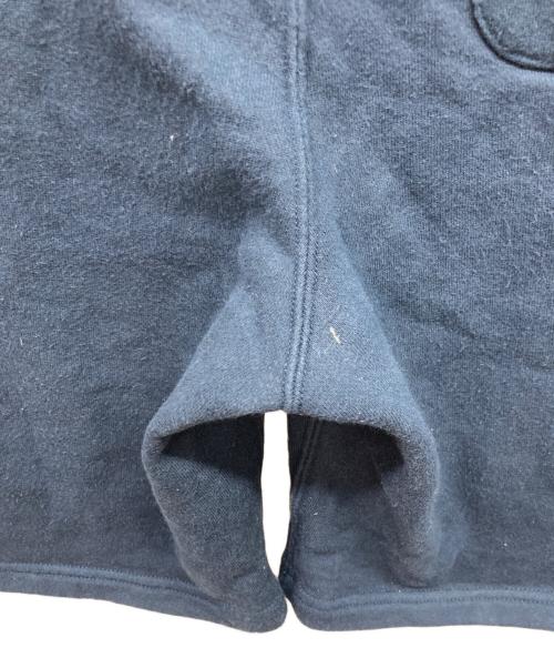 A BATHING APE（アベイシングエイプ）A BATHING APE (アベイシングエイプ) MULTI FONTS SWEAT SHORTS ネイビー サイズ:XLの古着・服飾アイテム