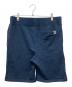A BATHING APE (アベイシングエイプ) MULTI FONTS SWEAT SHORTS ネイビー サイズ:XL：5000円