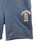 中古・古着 A BATHING APE (アベイシングエイプ) MULTI FONTS SWEAT SHORTS ネイビー サイズ:XL：5000円