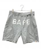 A BATHING APEア ベイシング エイプ）の古着「ショートパンツ」｜グレー