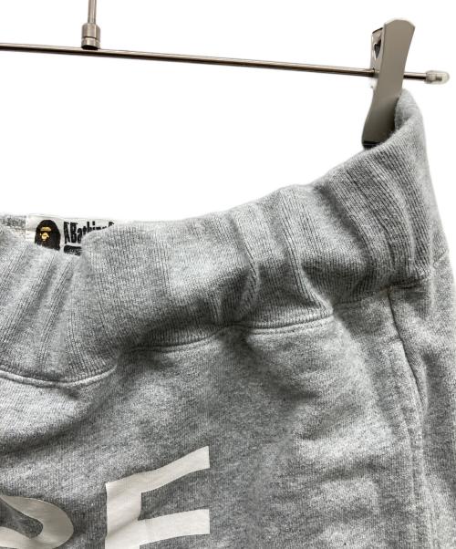 A BATHING APE（ア ベイシング エイプ）A BATHING APE (ア ベイシング エイプ) ショートパンツ グレー サイズ:XLの古着・服飾アイテム