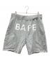 A BATHING APE（ア ベイシング エイプ）の古着「ショートパンツ」｜グレー