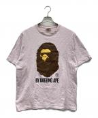 A BATHING APEアベイシングエイプ）の古着「プリントTシャツ」｜ピンク