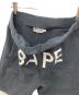 中古・古着 A BATHING APE (ア ベイシング エイプ) ハーフパンツ ブラック サイズ:XL：8000円