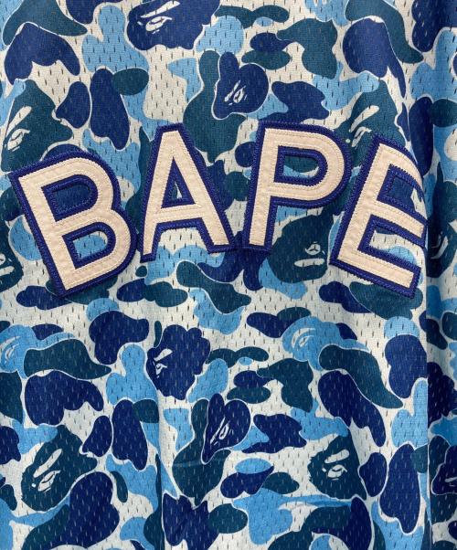A BATHING APE（ア ベイシング エイプ）A BATHING APE (ア ベイシング エイプ) ノースリーブカットソー ブルー サイズ:XLの古着・服飾アイテム