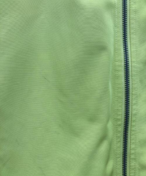 stussy（ステューシー）stussy (ステューシー) ジップアップオーバーサイズサーフジャケット イエロー サイズ:Mの古着・服飾アイテム