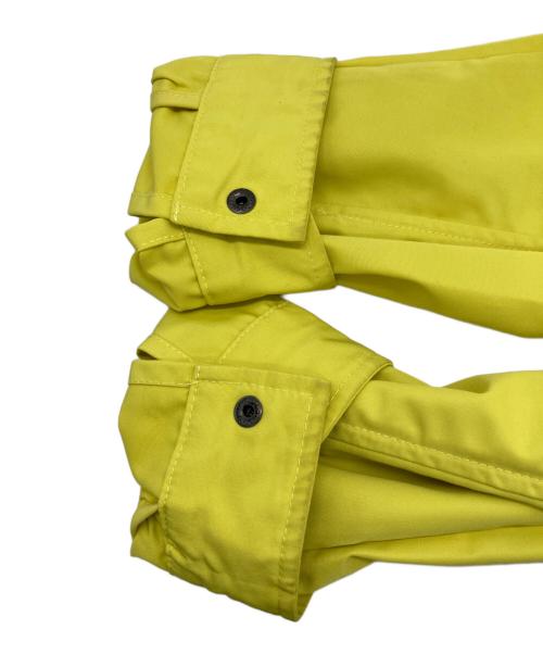 stussy（ステューシー）stussy (ステューシー) ジップアップオーバーサイズサーフジャケット イエロー サイズ:Mの古着・服飾アイテム