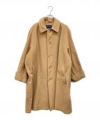 RALPH LAURENラルフローレン）の古着「ウールステンカラーコート」｜ベージュ