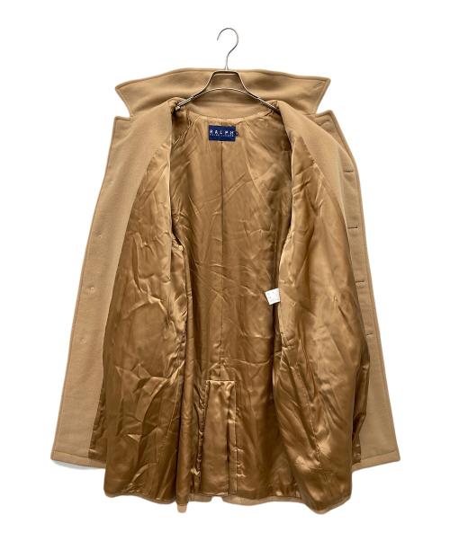 RALPH LAUREN（ラルフローレン）RALPH LAUREN (ラルフローレン) ウールステンカラーコート キャメル サイズ:11 B85,H93,T160の古着・服飾アイテム