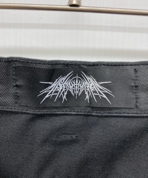 HUMAN EXTINCTION（ヒューマン・エクスティンクション）HUMAN EXTINCTION (ヒューマン・エクスティンクション) WAXED CARGOS ブラック サイズ:30の古着・服飾アイテム