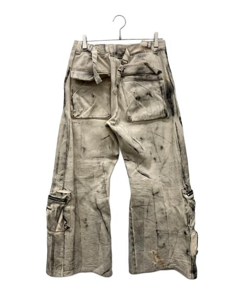 KRAFTWORK（クラフトワーク）KRAFTWORK (クラフトワーク) カーゴパンツ アイボリー サイズ:32の古着・服飾アイテム