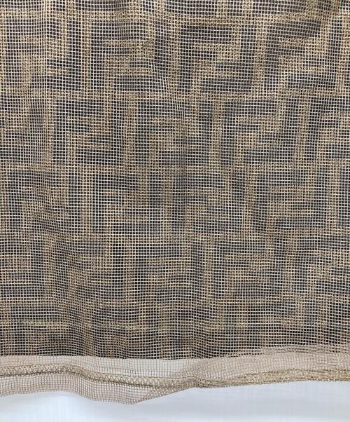 FENDI（フェンディ）FENDI (フェンディ) ズッカ柄ノースリーブカットソー ベージュ サイズ:40の古着・服飾アイテム