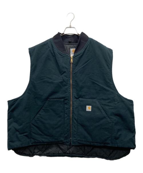 CarHartt（カーハート）CarHartt (カーハート) ダック地ベスト ブラック サイズ:不明の古着・服飾アイテム