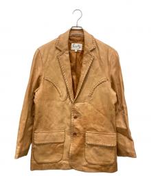 scully（スカリー）の古着「ウエスタンレザージャケット」｜ブラウン